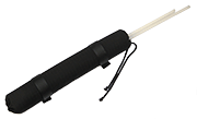 z001021<br />Stick holder, for Repique or Surdo<br />Lightweight and noise-free, for 2 sticks oder 1 drumstick<br/>To fasten with hook-and-pile on Repique rod<br/>Variation: with longer hook-and-pile also wearable on your leg, please indicate in <b>Extras</b><br />Material: hard-wearing nylon, sturdy synthetic<br />18.00 €<br /><br />
